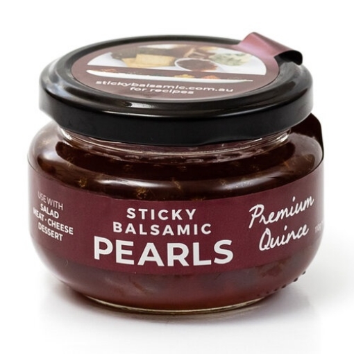 Picture of STICKY BALSAMIC QUINCE PEARLS 110GM