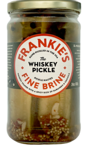 Picture of FRANKIE'S FINE BRINE PICKLES THE WHISKEY PICKLE 680GM