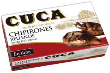 Picture of Cuca Stuffed Baby Squid in Ink Sauce | 115g