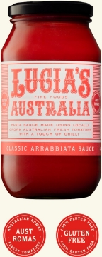 Picture of Lucia's Classic Arrabiata Pasta Sauce | 490g