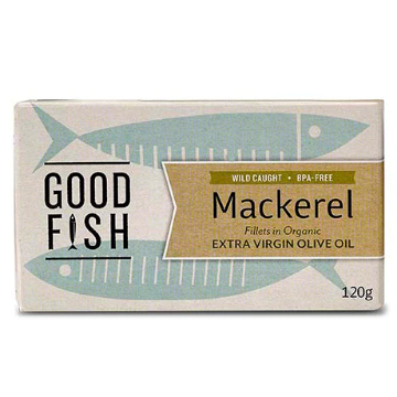 Picture of Good Fish Mackerel in Extra Virgin Olive Oil | 120g