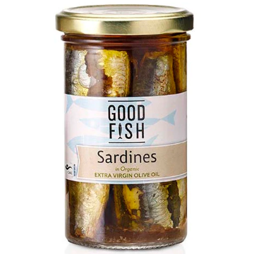 Picture of Good Fish Sardines in Extra Virgin Olive Oil | 120g