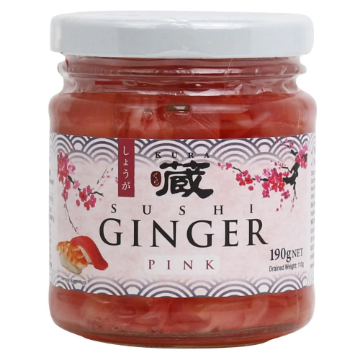 Picture of Kura Pink Pickled Sushi Ginger | 190g