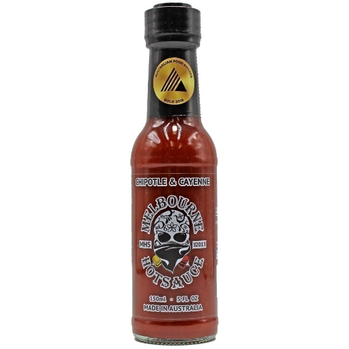 Picture of MELBOURNE HOT SAUCE CHIPOTLE & CAYENNE 150ML