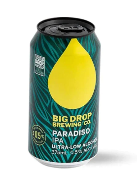 Picture of Big Drop Brewing Co. Paradiso IPA Non Alcoholic Cans | 4 x 375ml