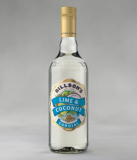 Picture of Billson's Lime & Coconut Cordial | 700ml