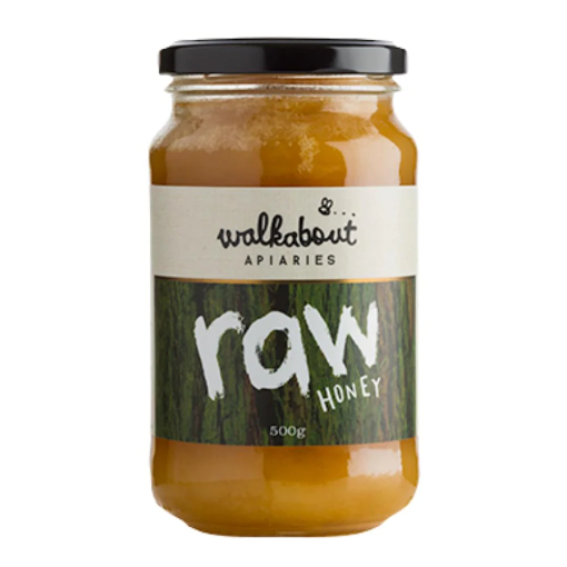 Picture of WALKABOUT APIARIES RAW HONEY 500GM