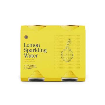 Picture of StrangeLove Sparkling Water Lemon Multipack | 4 X 330ml