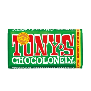Picture of Tony's Chocolonely 32% Milk Chocolate with Hazelnut | 180g